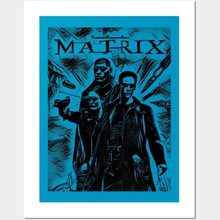 the matrix Posters and Art